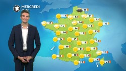 Météo aujourd'hui : mitigé au nord, soleil et chaleur intense au sud, jusqu'à 38°C en Occitanie