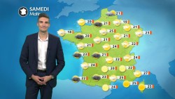 Météo aujourd'hui : très fortes chaleurs à l'est, forts orages au sud